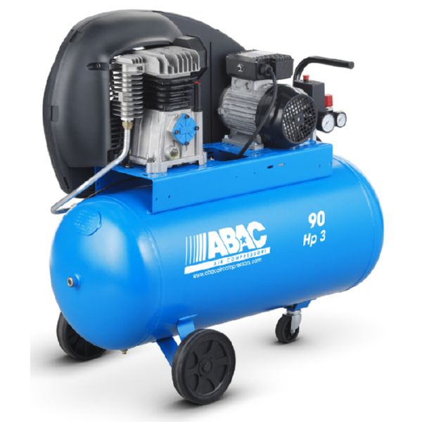 Compressor corretja 3HP 10BAR ABAC 90Lts A29B-90CM3