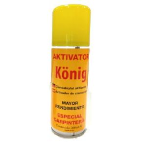 Esprai accelerador ciano KONIG 200ml.